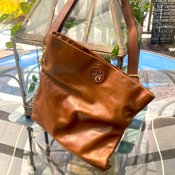 Tory Burch Dena 3-Way Brown Crossbody Handbag - Picture 2 of 11